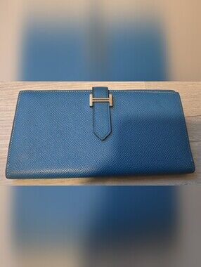 Hermes Bearn Wallet 🩵👛🩶